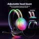Игровые наушники Onikuma X29 проводные с гарнитурой и RGB-подсветкой черные T010077 фото 4
