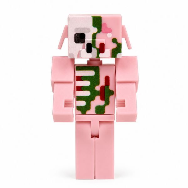 Фигурка Minecraft Зомби пиглин / Zomb Piglin мини-конструктор 5 см магнитные ноги 3145320752 фото