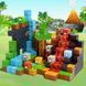Магнитный конструктор Minecraft 100 шт по игре Майнкрафт Вулкан динозавр Mk001056 Mk001056 фото 3