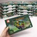 Магнитный конструктор Minecraft 100 шт + ПОДАРОК 3 фигурки по игре детский Майнкрафт лес и водопад Mk001006 Mk001006 фото 8