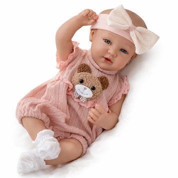 Лялька Реборн 46 см м&rsquo;яконабивна реалістичний пупс Reborn Baby К0100804 фото