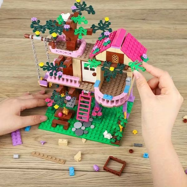 Конструктор дом на дереве Friends 504 детали с фигурками совместим с LEGO Ig0100510 Ig0100510 фото