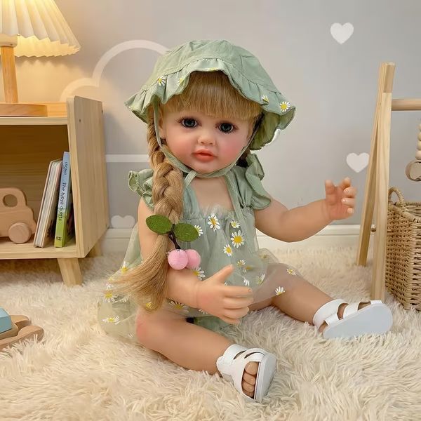 Реалистичная кукла Реборн 55 см полностью виниловая Doll Reborn Baby Born К0100320 К0100320 фото